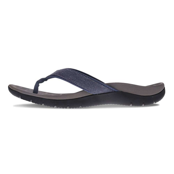 Revere Comfort Shoes Hunter Flip Flops - Denim