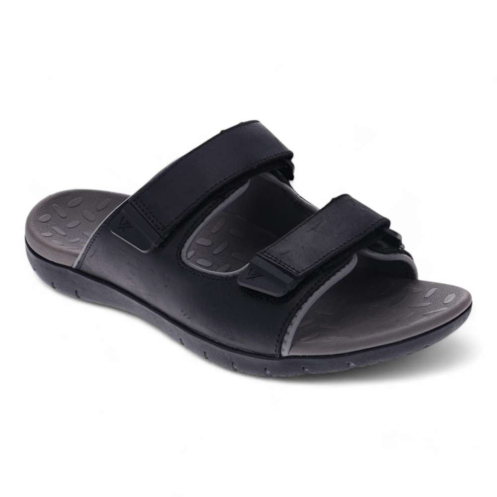 revere comfort shoes Journey Sandal - Black