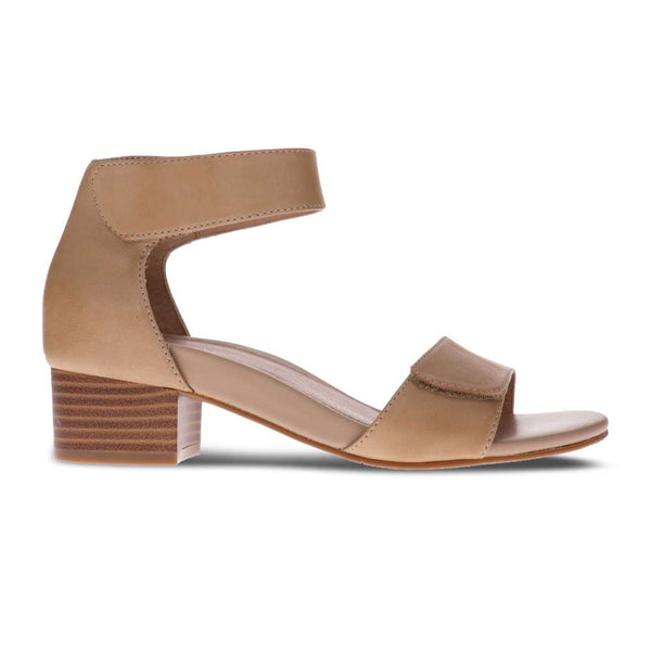Revere Comfort Shoes Kim Heeled Sandal - Beige