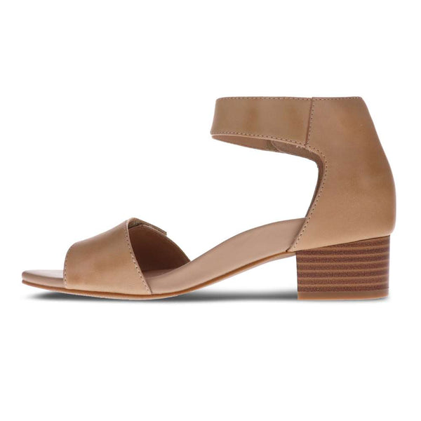 Revere Comfort Shoes Kim Heeled Sandal - Beige