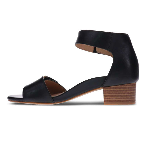 Revere Comfort Shoes Kim Heeled Sandal - Black