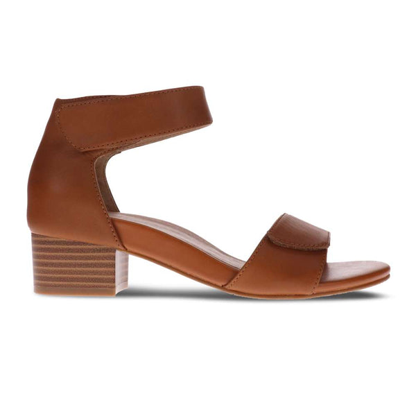 Revere Comfort Shoes Kim Heeled Sandal - Tan