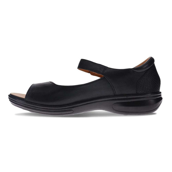 Revere Comfort Shoes Lagos Sandal - Black French