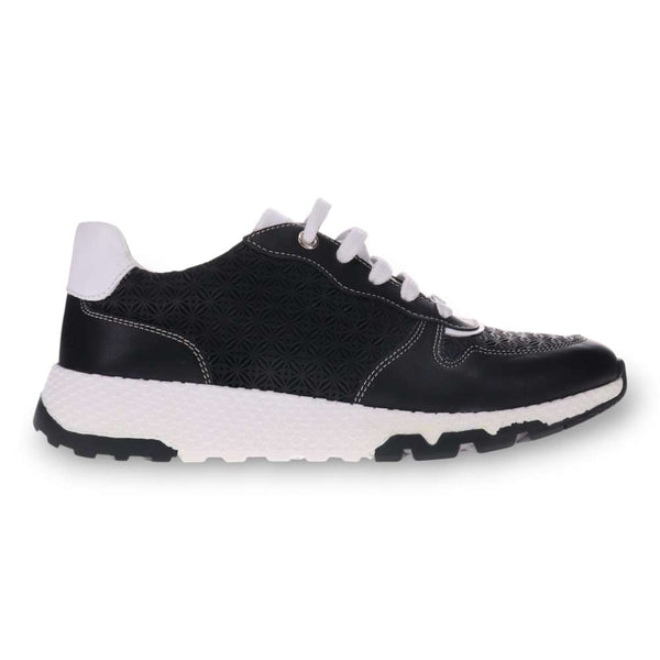 Revere Comfort Shoes Los Angeles Sneaker - Black