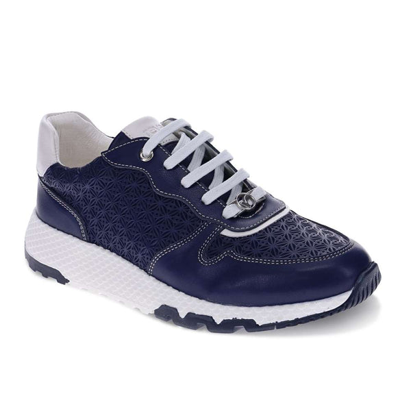 Revere Comfort Shoes Los Angeles Sneaker - Dark Blue