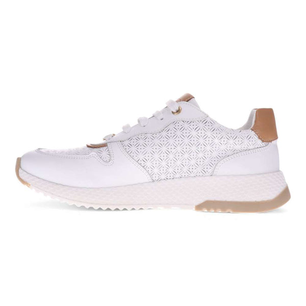 Revere Comfort Shoes Los Angeles Sneaker - White/Tan