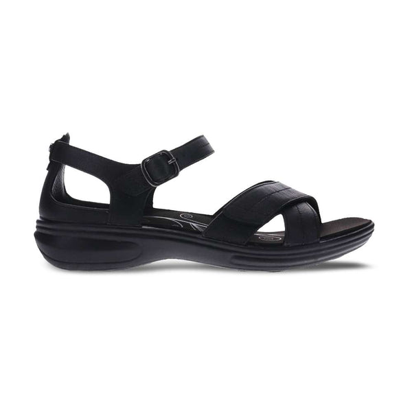 Revere Comfort Shoes Lucea Sandal - Black French