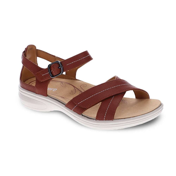 Revere Comfort Shoes Lucea Sandal - Cognac