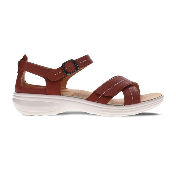 Revere Comfort Shoes Lucea Sandal - Cognac
