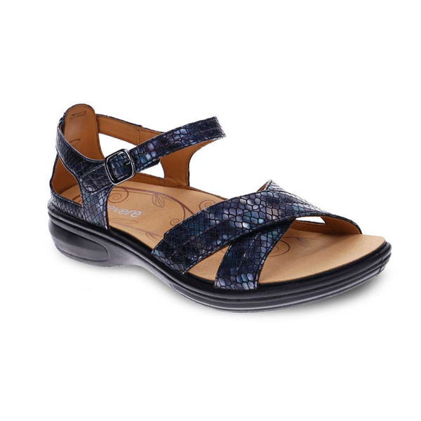 Revere Comfort Shoes Lucea Sandal - Slate Interest