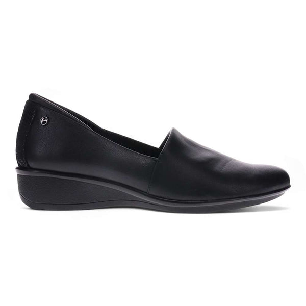 Revere Comfort Shoes Lugano Loafer - Black Stretch