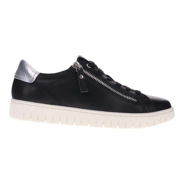 Revere Comfort Shoes Luna Lace-Up Sneaker - Black