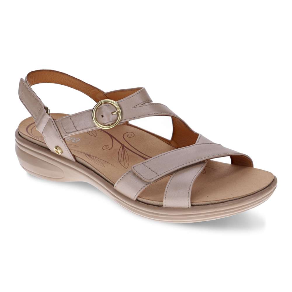 revere comfort shoes Nagoya Sandal - Champagne