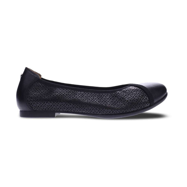 Revere Comfort Shoes Nairobi Ballet - Black Laser