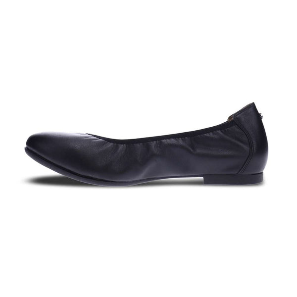 Revere Comfort Shoes Nairobi Ballet - Black Laser
