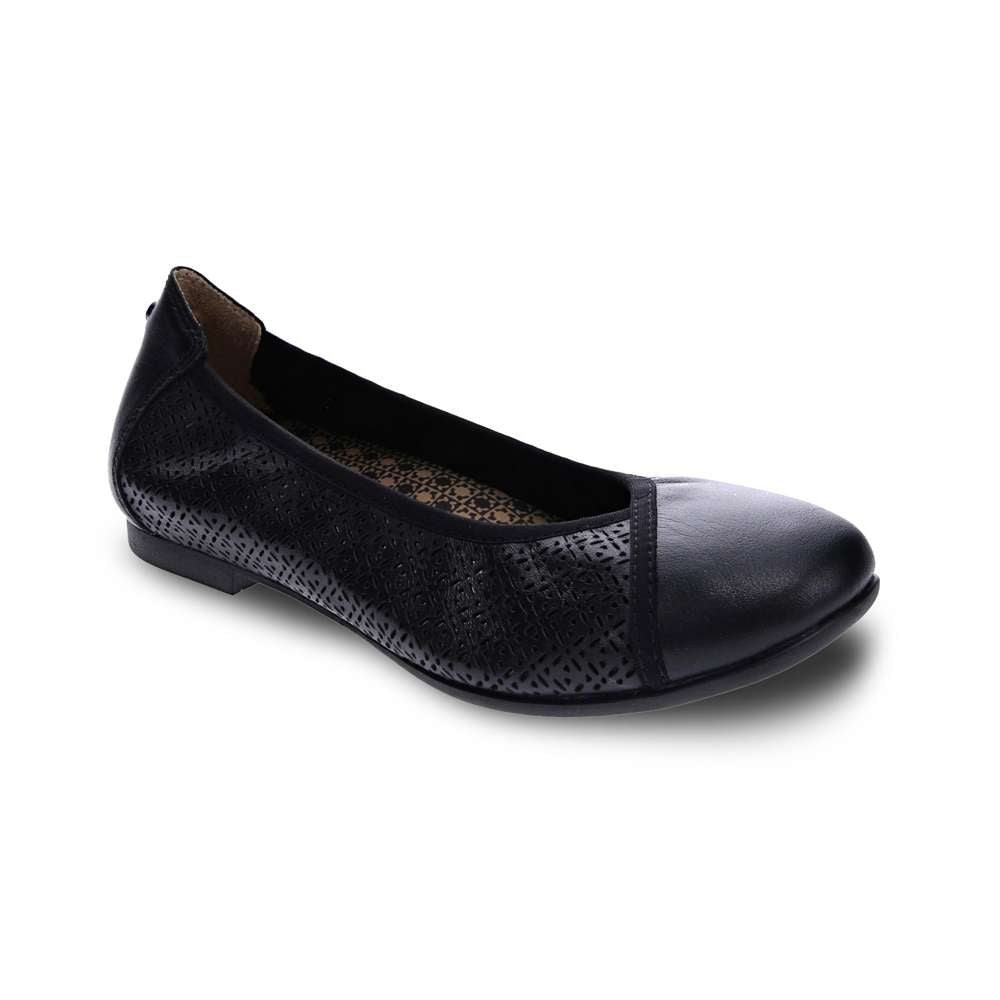 revere comfort shoes Nairobi Ballet - Black Laser
