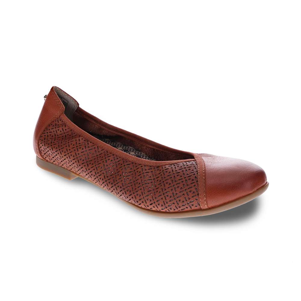 revere comfort shoes Nairobi Ballet - Cognac