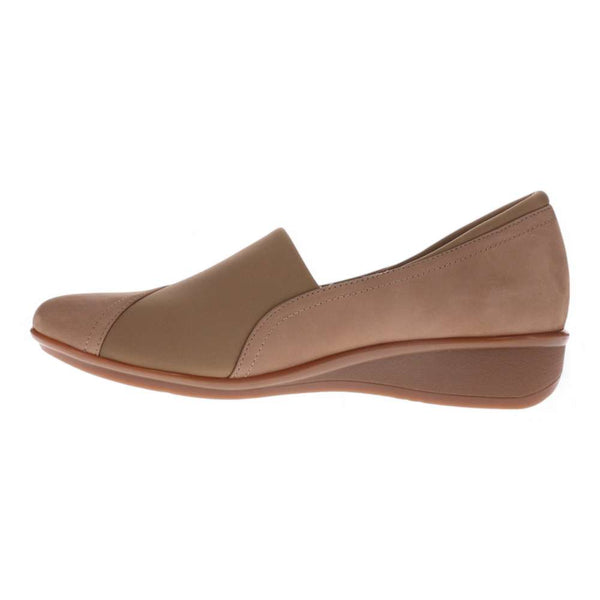 Revere Comfort Shoes Naples Wedge - Toffee Nubuck