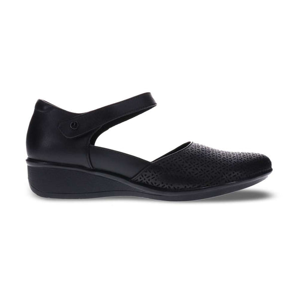 Revere Comfort Shoes Osaka Mary-Jane - Black Laser