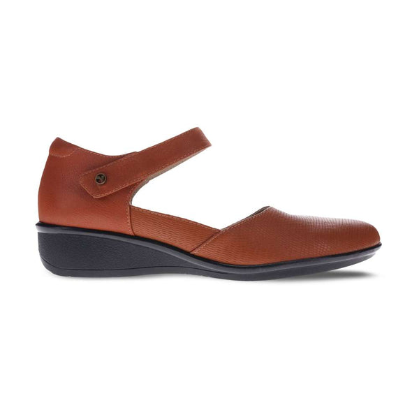 Revere Comfort Shoes Osaka Mary-Jane - Cognac