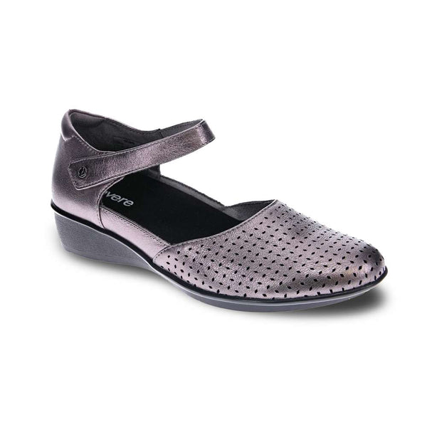 Revere Comfort Shoes Osaka Mary-Jane - Gunmetal