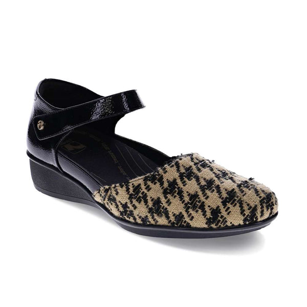 Revere Comfort Shoes Osaka Mary-Jane - Houndstooth