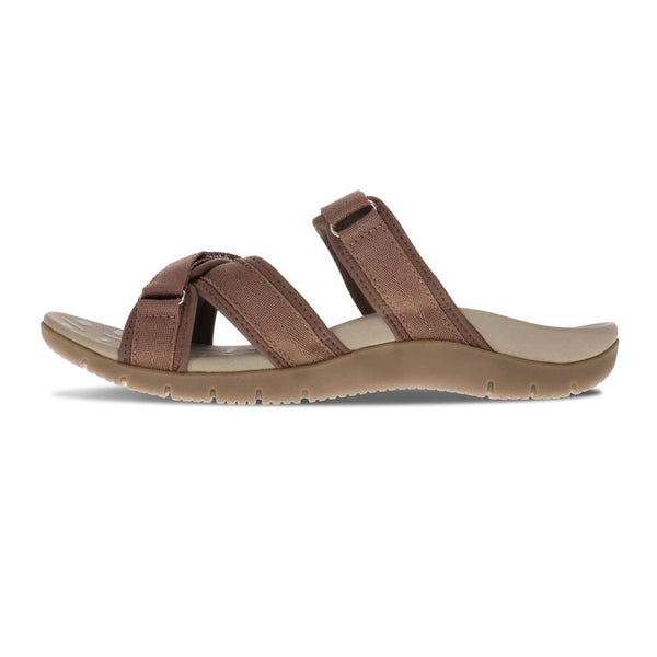 Revere Comfort Shoes Quest Slide Sandal - Fossil