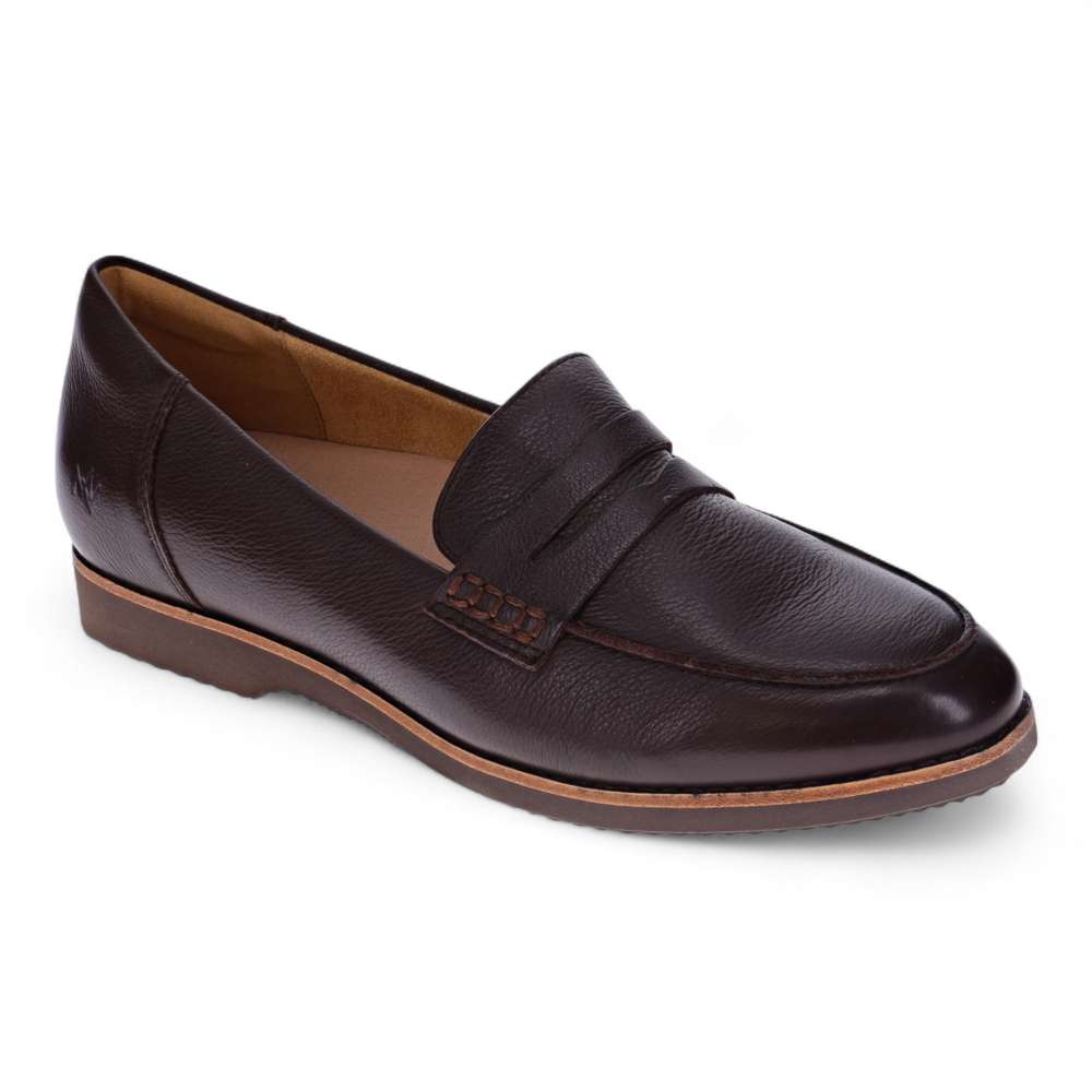 revere comfort shoes Remi Casual Slip on - Chocolate