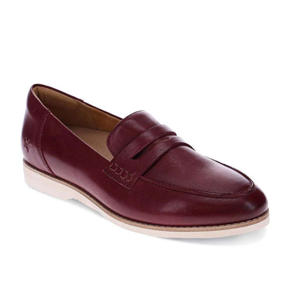 Revere Comfort Shoes Remi Casual Slip On - Dark Red