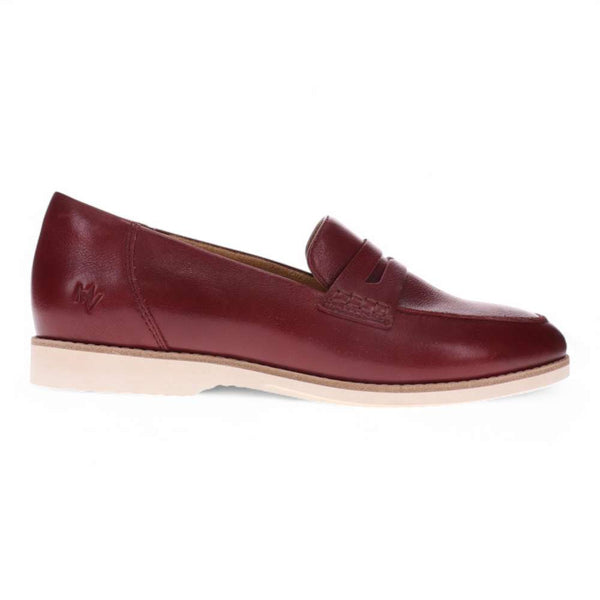 Revere Comfort Shoes Remi Casual Slip On - Dark Red