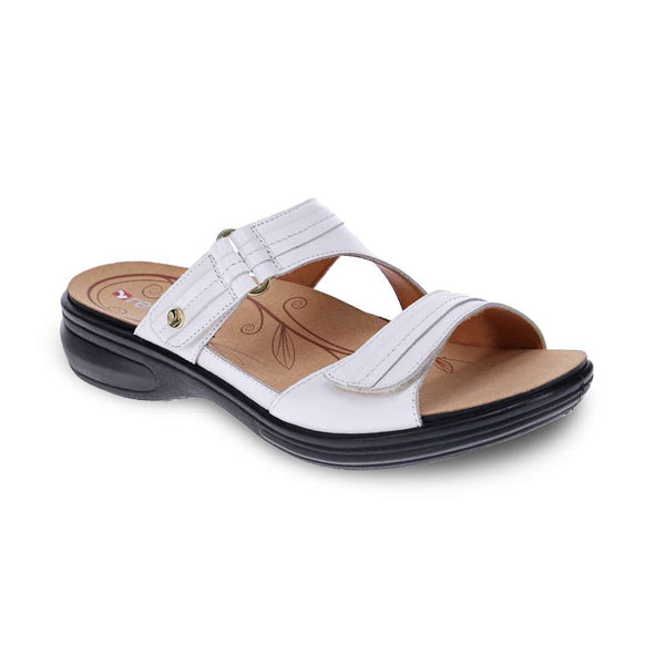 Revere Comfort Shoes Rio Slide - Coconut