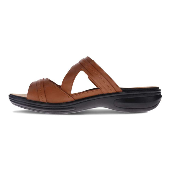 Revere Comfort Shoes Rio Slide - Tan