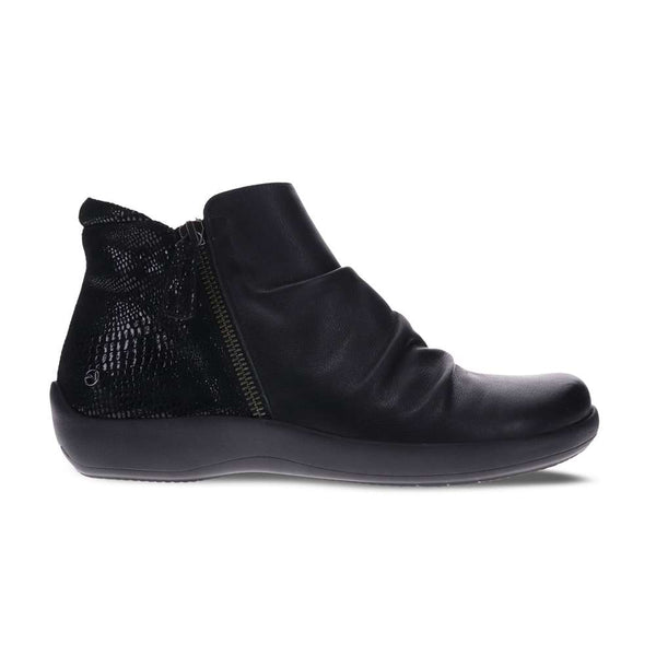 Revere Comfort Shoes Salzburg Bootie - Black Lizard