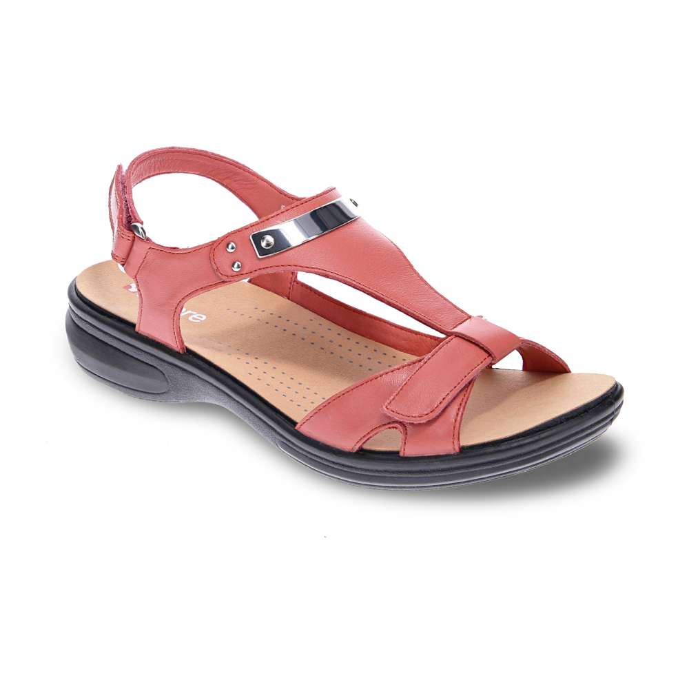 revere comfort shoes Santa Monica Sandal - Coral