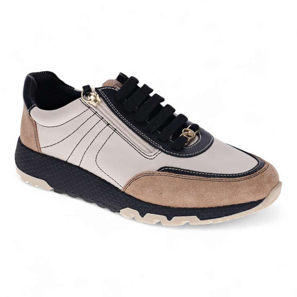 Revere Comfort Shoes Sapporo Sneaker - Taupe Multi