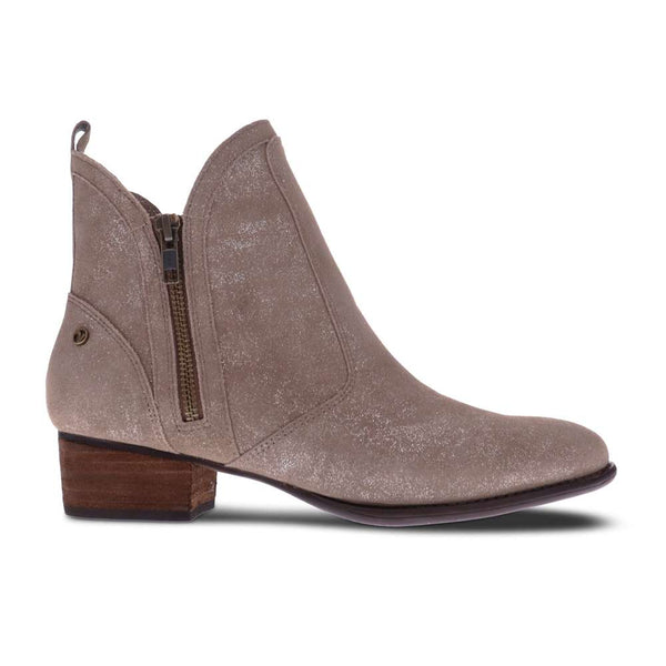 Revere Comfort Shoes Siena Bootie - Rusty Metallic