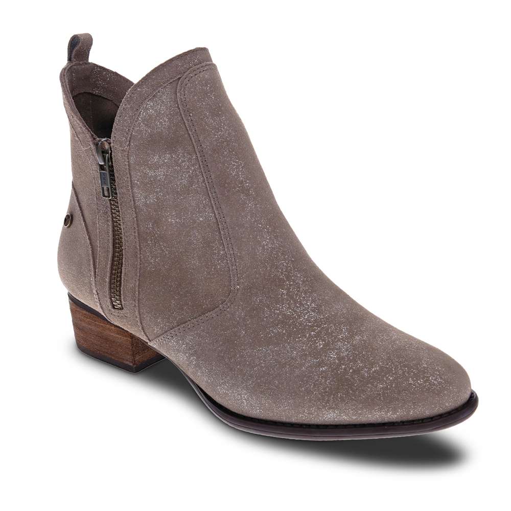 revere comfort shoes Siena Bootie - Rusty Metallic