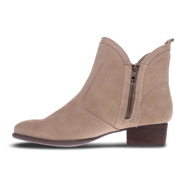 Revere Comfort Shoes Siena Bootie - Taupe