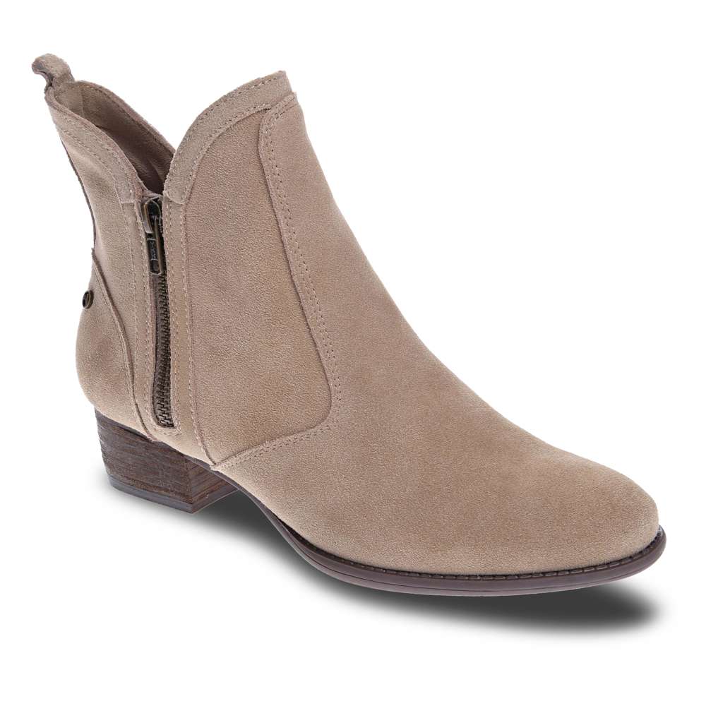 revere comfort shoes Siena Bootie - Taupe