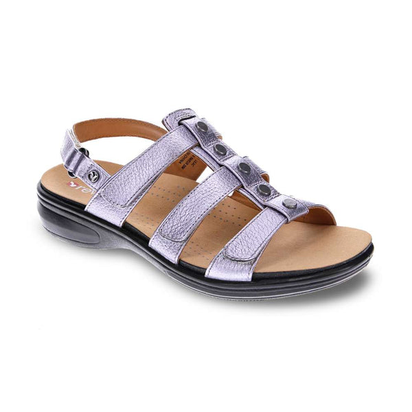 Revere Comfort Shoes Toledo Backstrap Sandal - Lilac