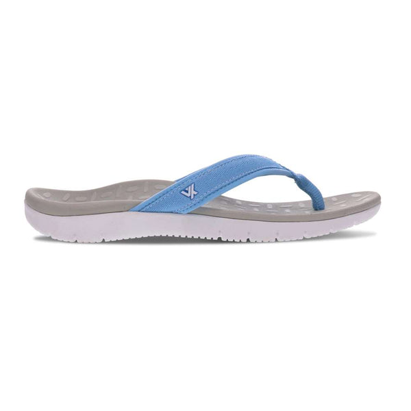 Revere Comfort Shoes Venture Toe Post Sandal - Blue