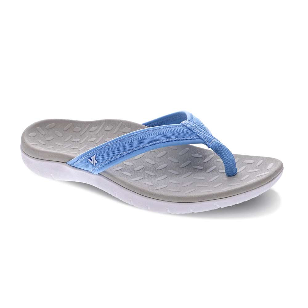 revere comfort shoes Venture Toe Post Sandal - Blue