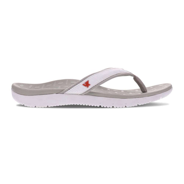 Revere Comfort Shoes Venture Toe Post Sandal - White