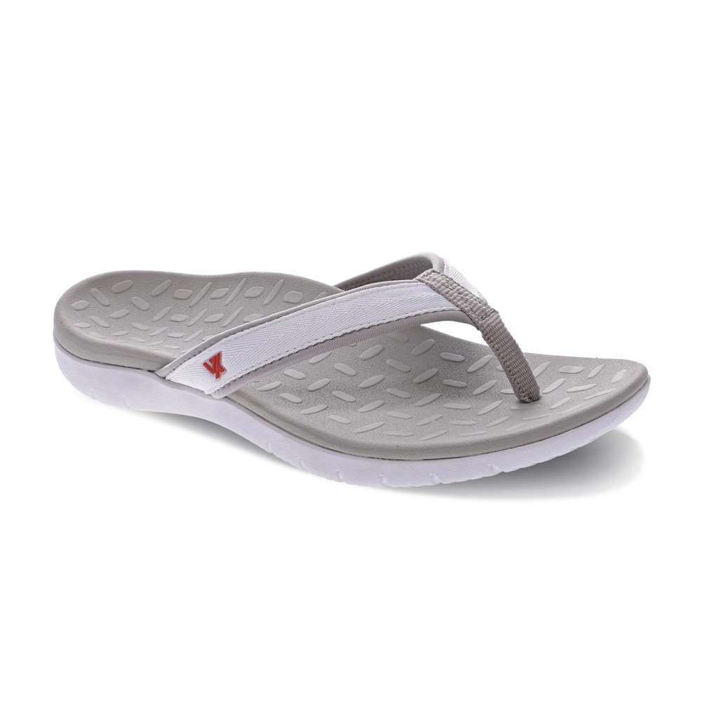 revere comfort shoes Venture Toe Post Sandal - White