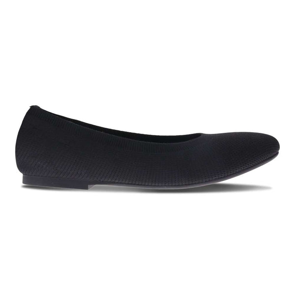 Revere Comfort Shoes Vienna Flats - Black