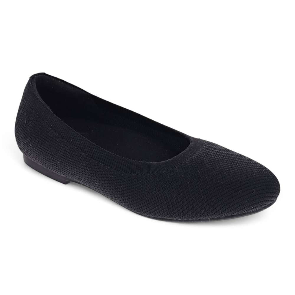 revere comfort shoes Vienna Flats - Black