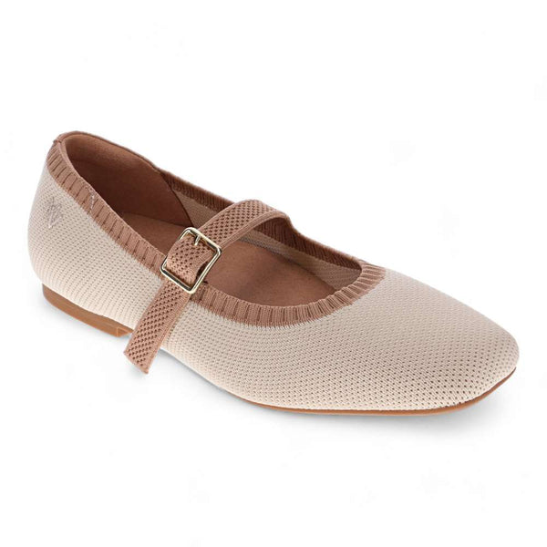 Revere Comfort Shoes Violet Flats - Almond