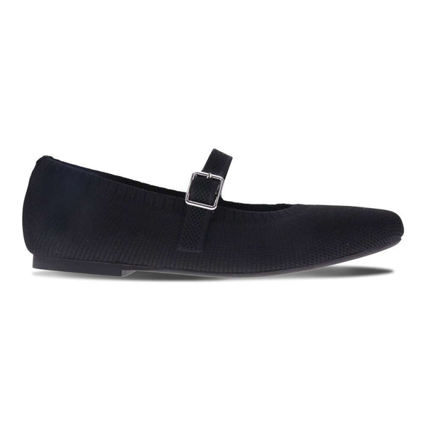 Revere Comfort Shoes Violet Flats - Black