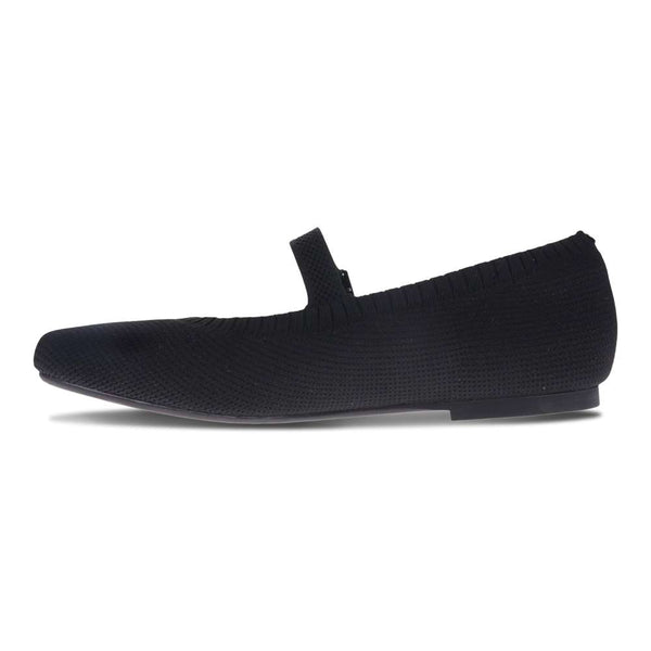 Revere Comfort Shoes Violet Flats - Black