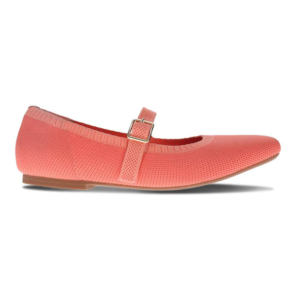 Revere Comfort Shoes Violet Flats - Coral
